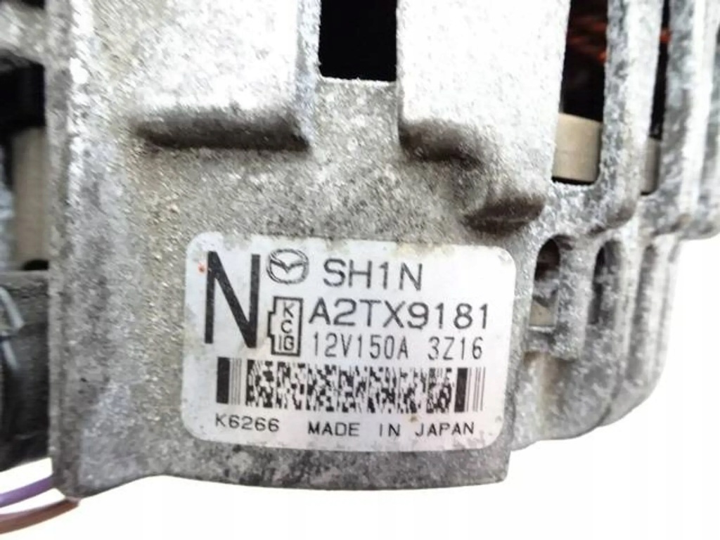 фото №7, Генератор mazda 6 gj 2.2 d. skyactive