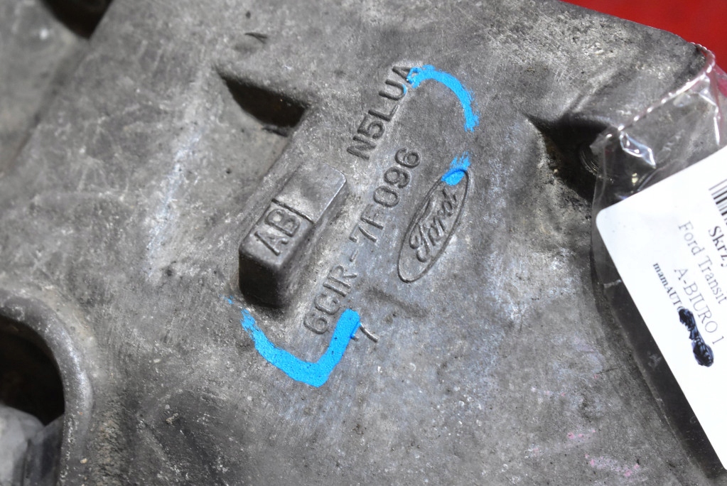 фото №6, Коробка передач передач 6c1r-7f096-ab ford transit 5 v 2.0 td 86 km 00-13