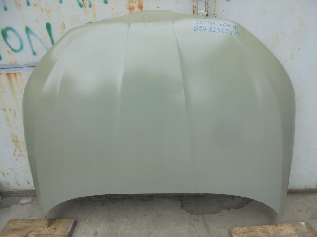 фото №14, Nowa оригинальная капот крышка двигателя skoda scala 657 19- 657823031a slask