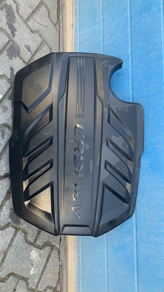 фото №1, Hyundai santa fe 2003- кришка двигуна