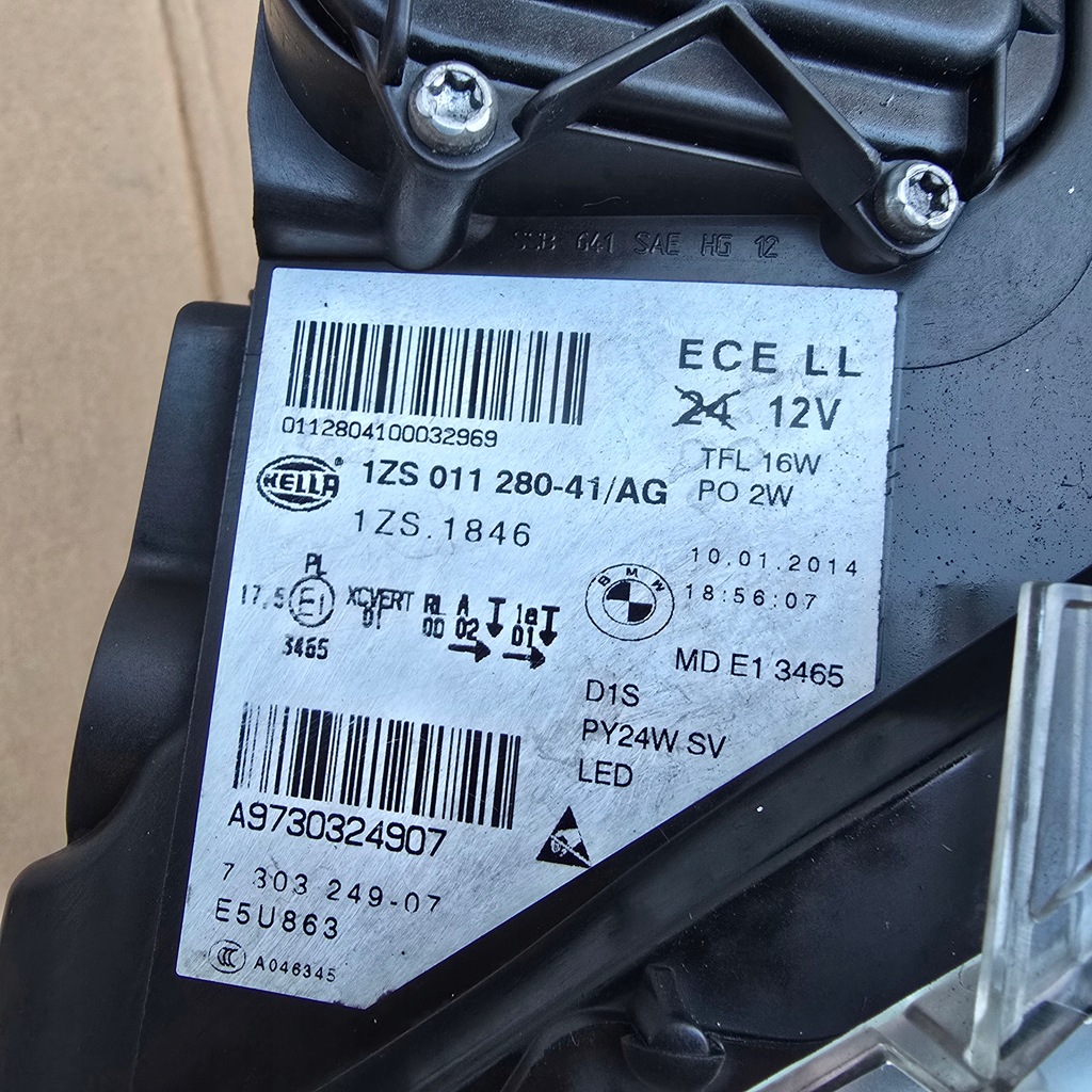 фото №9, Лампа перед bi ксенон led bmw z4 ii e89 dynamic поворотний lci 13-19r lift