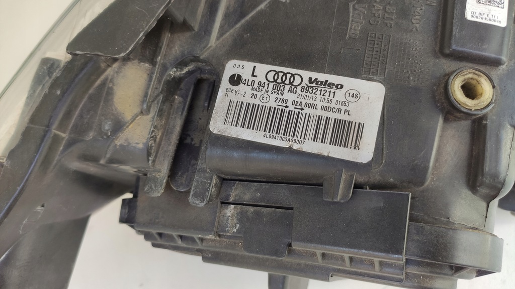 фото №9, Audi q7 4l lift лампа левый перед ксенон led uk 4l0941003ag