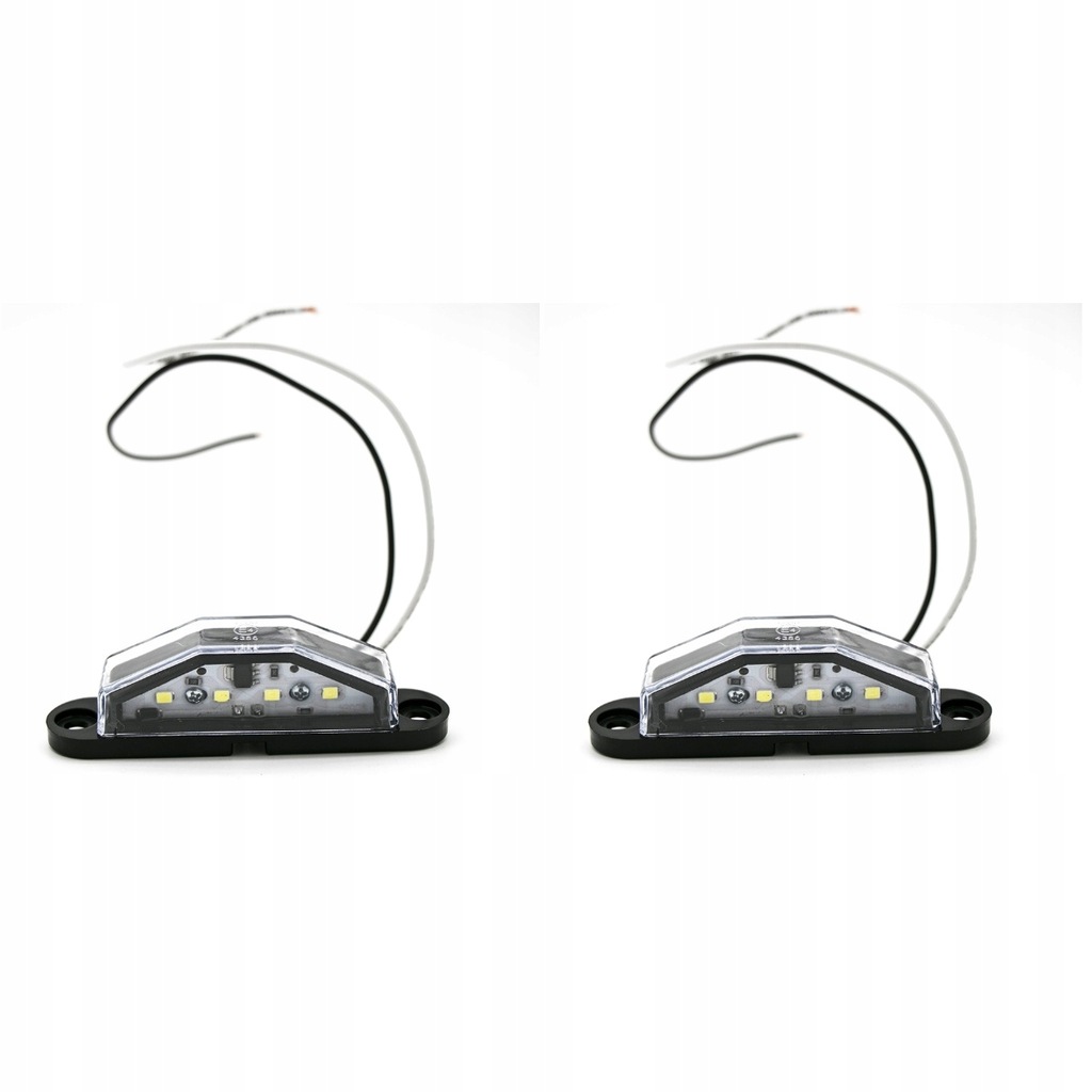 фото №1, Light truck licence plate лампа led 8 -led