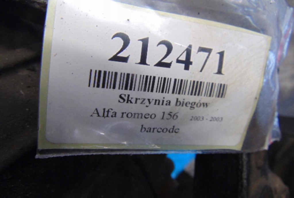 фото №7, Alfa romeo 156 1.9jtd коробка передач передач 55192042