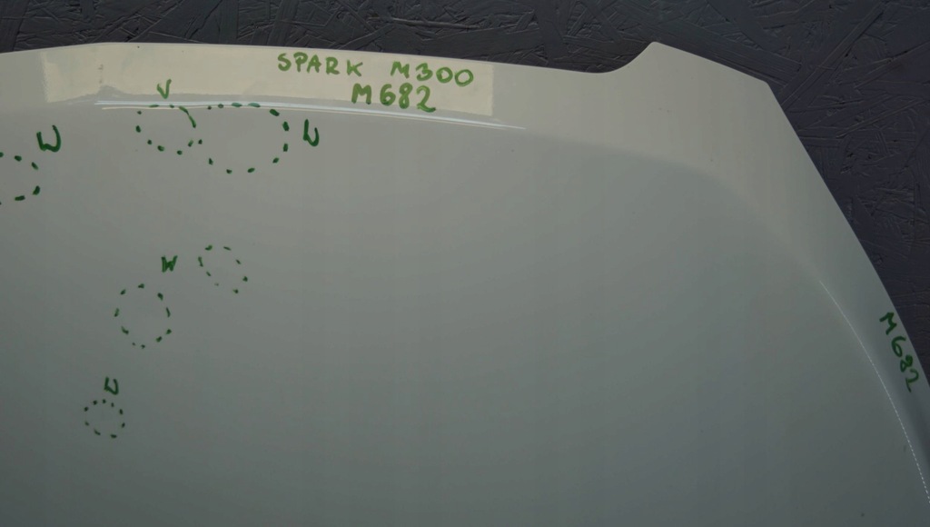 фото №5, Chevrolet spark m300 iii капот кришка двигуна m682