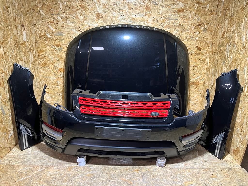 фото №1, Перед кузовний капот kompletny бампер крила l/p range rover sport l494