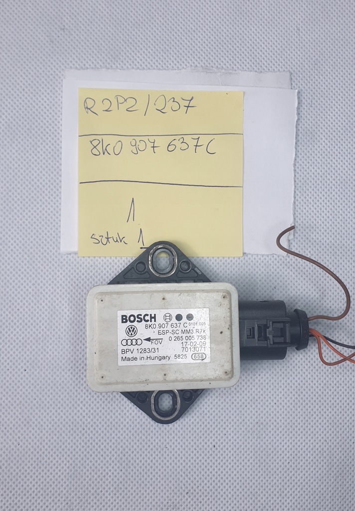 фото №1, Модуль esp audi a4 b8 q5 8k0907637a