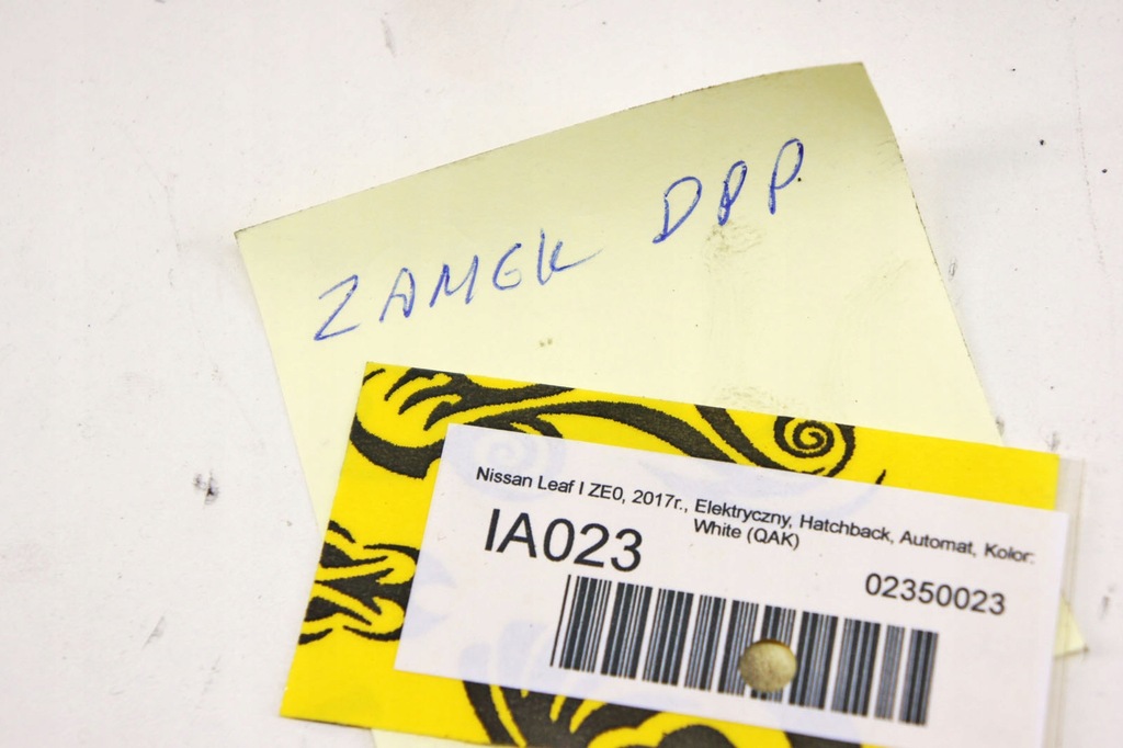 фото №10, Ia023 nissan leaf i ze0 замок двері правий перед