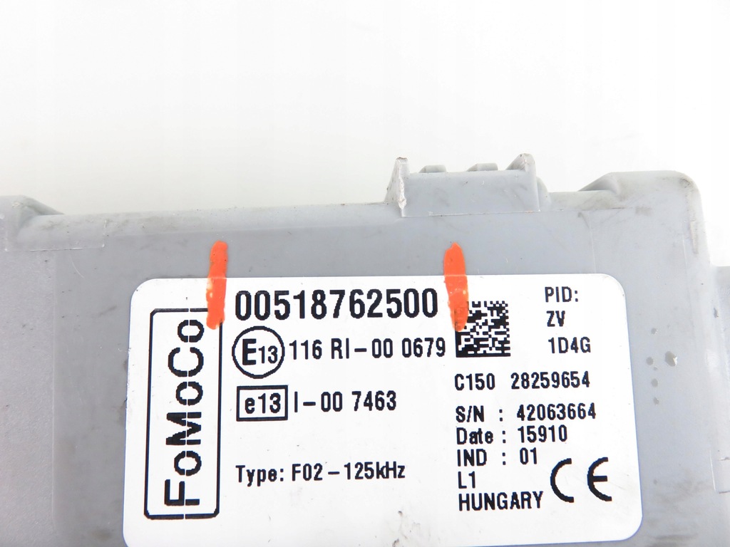 фото №2, Модуль bsm ford ka ii 00518762500