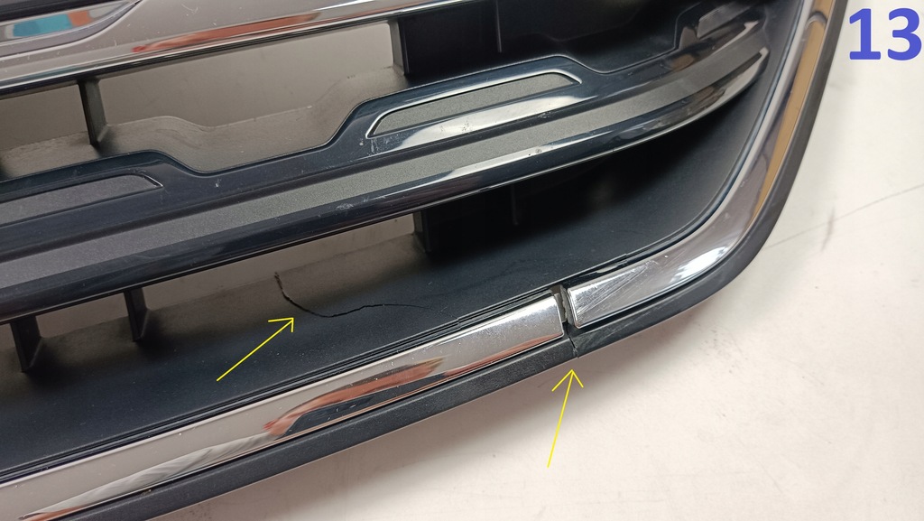 фото №13, Решётка радиатора решётка радиатора бампера vw t-cross 18-23r. 2gm853653a