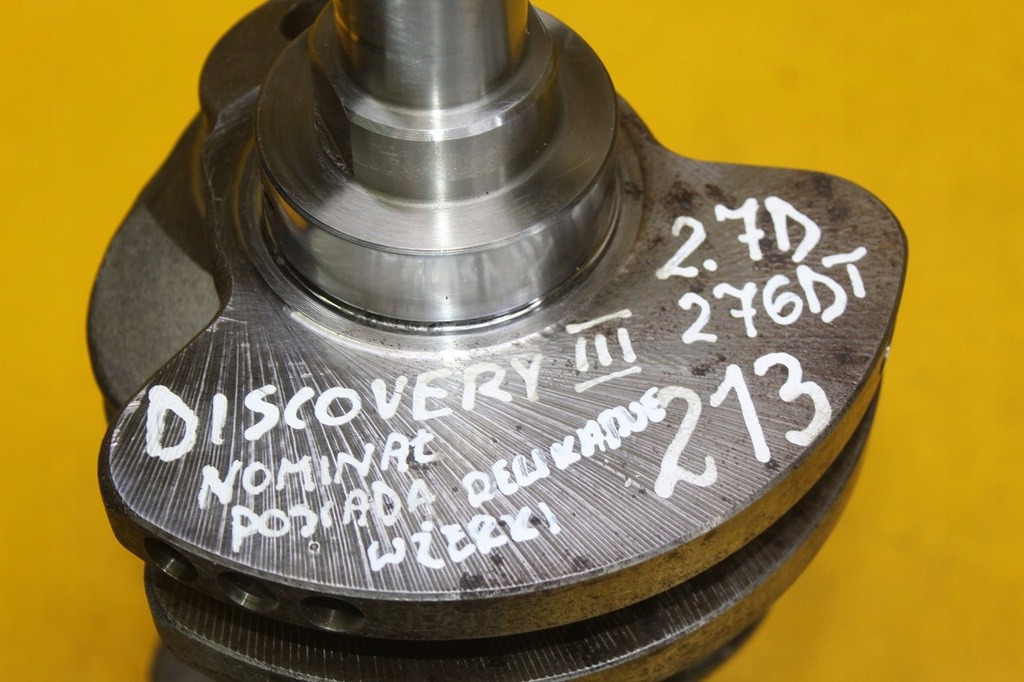 фото №16, Wał коленчатый номинал xf land rover jaguar xf xj x250 2.7 td hdi v6 4u3qab