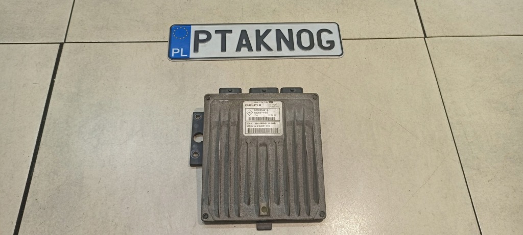 фото №1, Блок керування двигуна renault scenic ii 1.5 8200334419