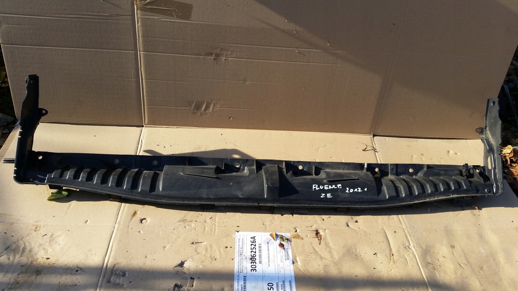 фото №1, Жабо нижние renault fluence ze 2012r