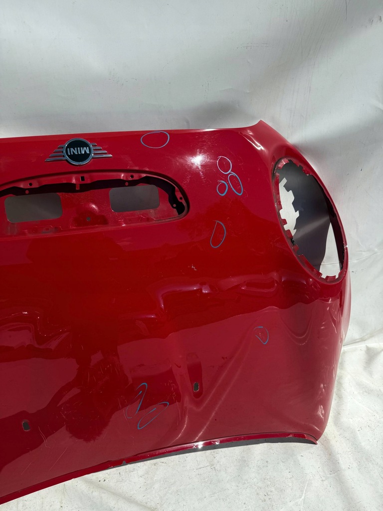 фото №10, Mini cooper f55 f56 s 2013 капот кришка двигун