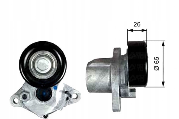 фото №13, "натяжитель ремень многоручейковый pasuje do: hyundai accent iii, accent iv,