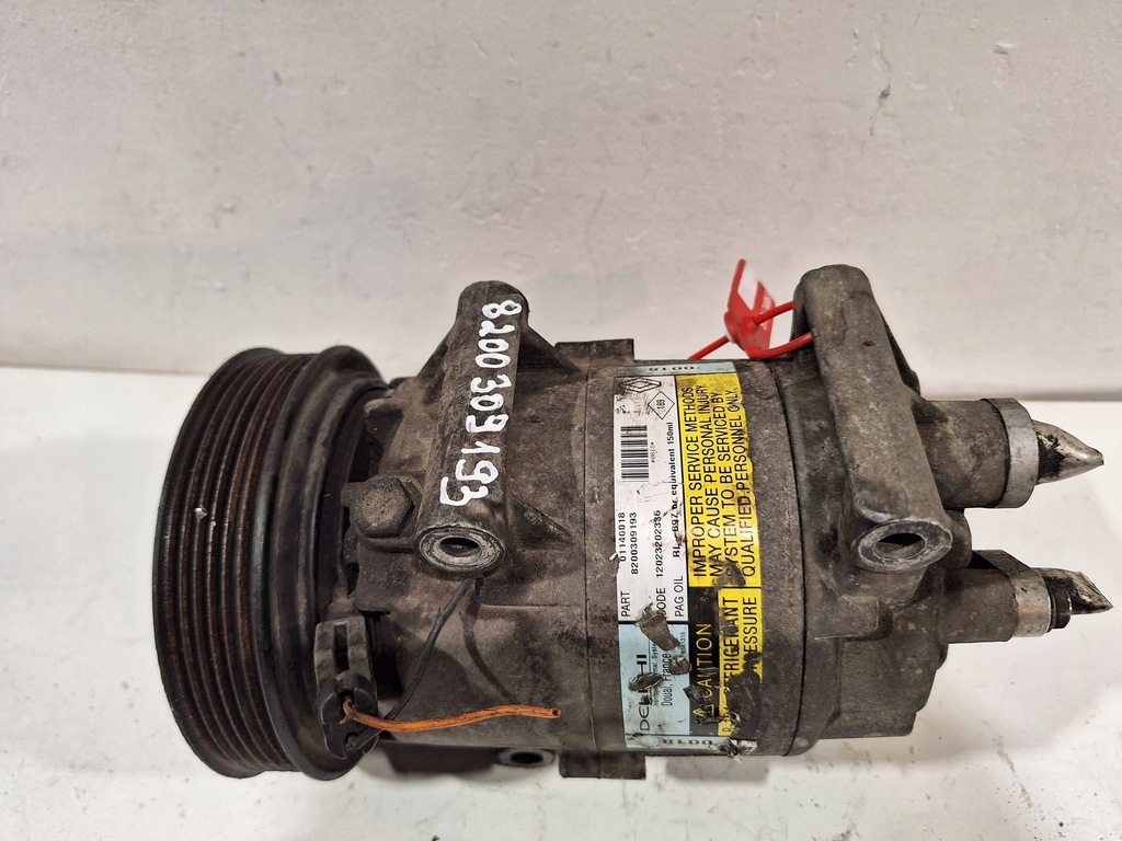 фото №1, Компрессор кондиционера 8200309193 renault megane ii scenic ii 1.6 16v 03-