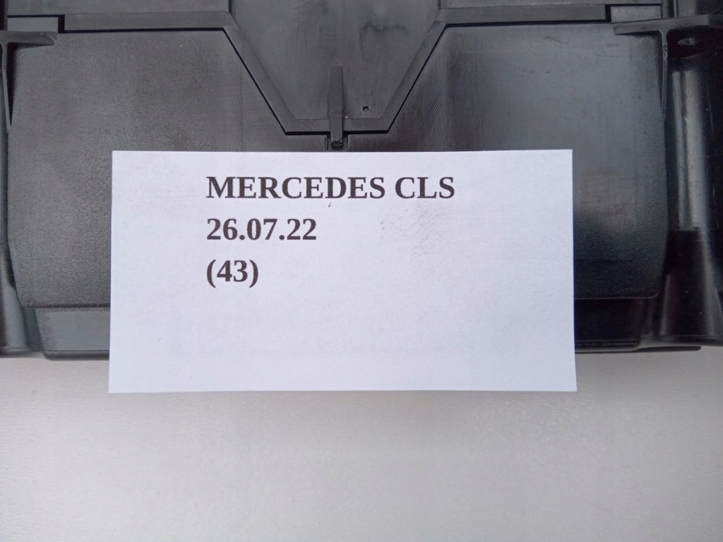 Mercedes cls w219 панель кондиціонера 2198300585 Зі Шроту
