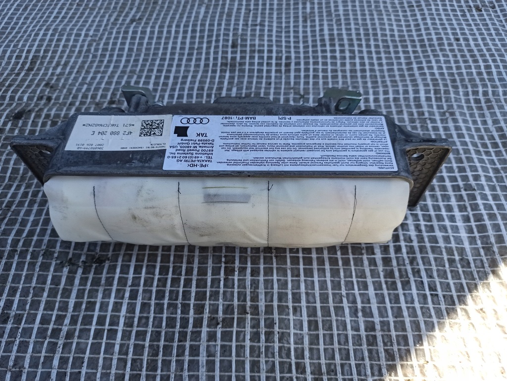 фото №1, A6 c6 4f0 подушка пассажира подушка безопасности 4f2880204e