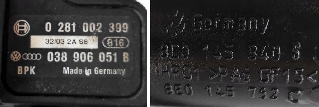 фото №4, Vw passat b5 lift 1.9tdi труба шланг інтеркулер