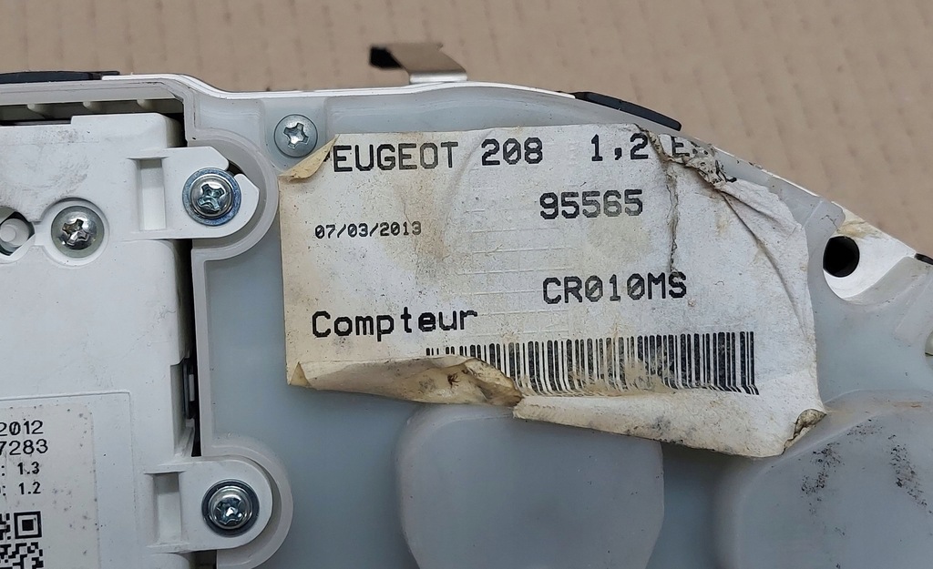 фото №5, Счетчик peugeot 208