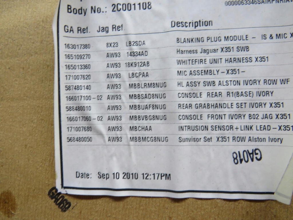 фото №8, Потолок люк jaguar xj x351