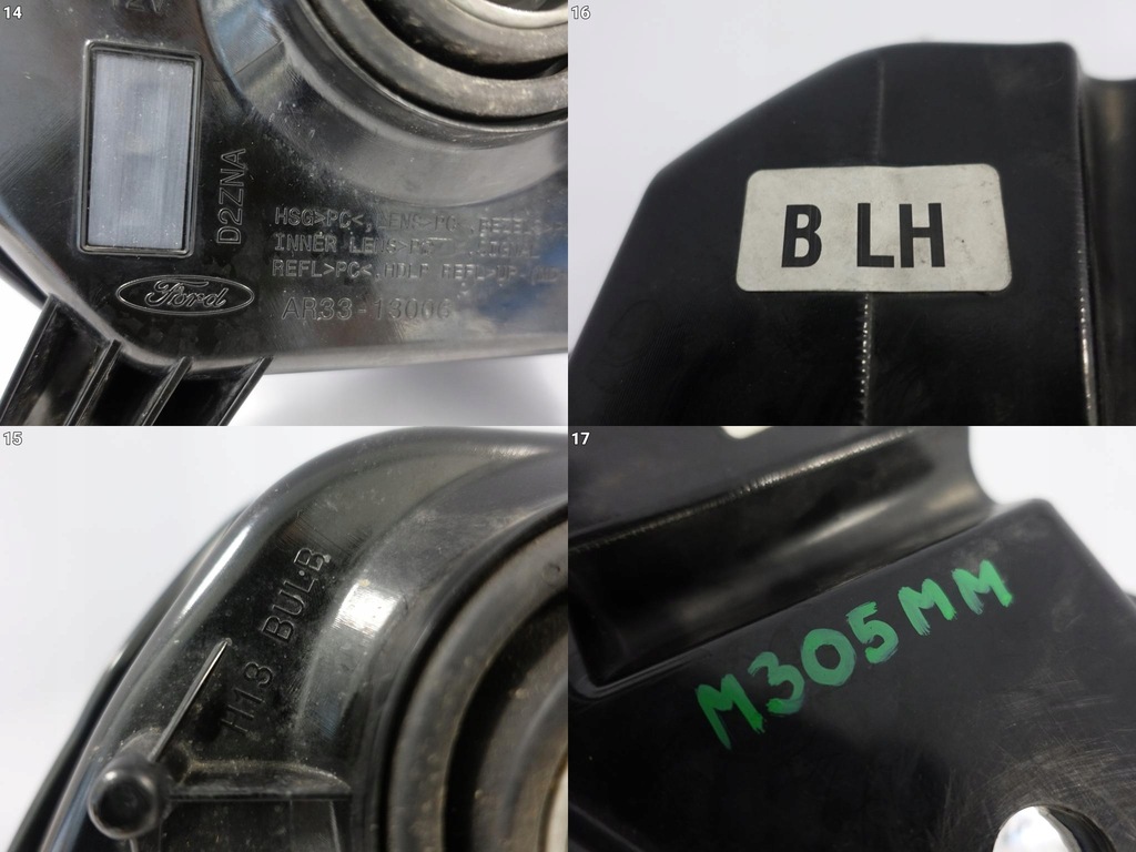 фото №15, Ford mustang v 5 gt 09-12 lift левая лампа обычная противотуманная фара перед