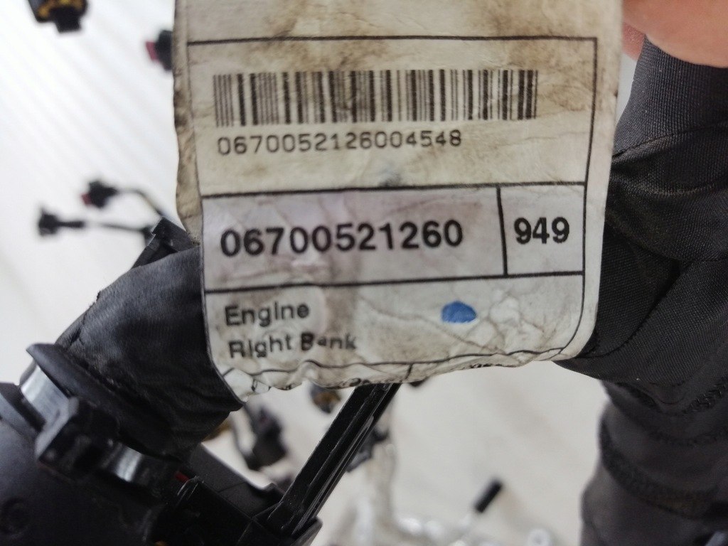 фото №5, Alfa stelvio giulia электропроводка двигателя 2.9 510 km