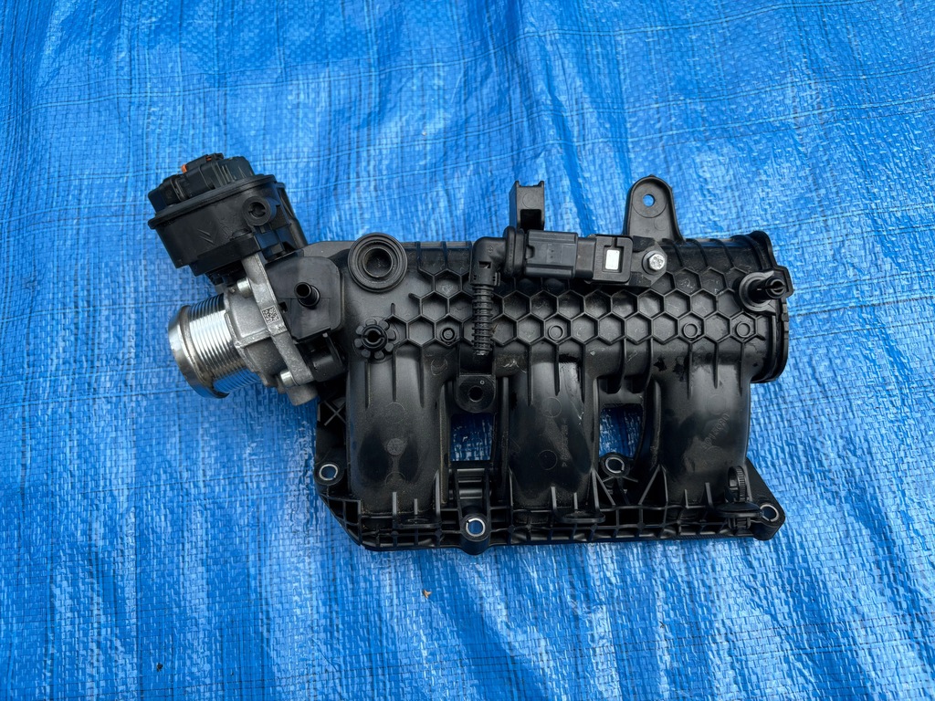 фото №1, Peugeot 2008 ii коллектор всасывающий дроссельная заслонка датчик 1.2 thp