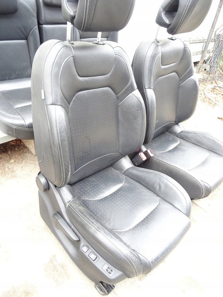 фото №6, Citroen ds4 сиденья заднее сиденье кожа комплект
