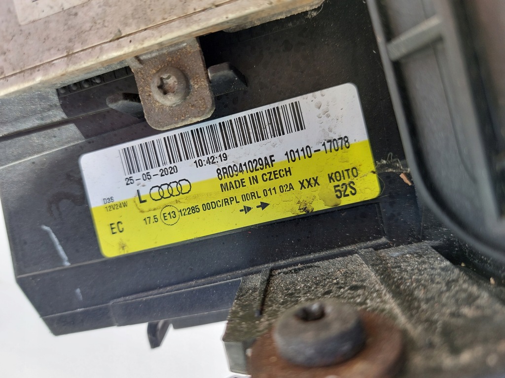 фото №6, Q5 8r лампа перед ксенон права ліва комплект