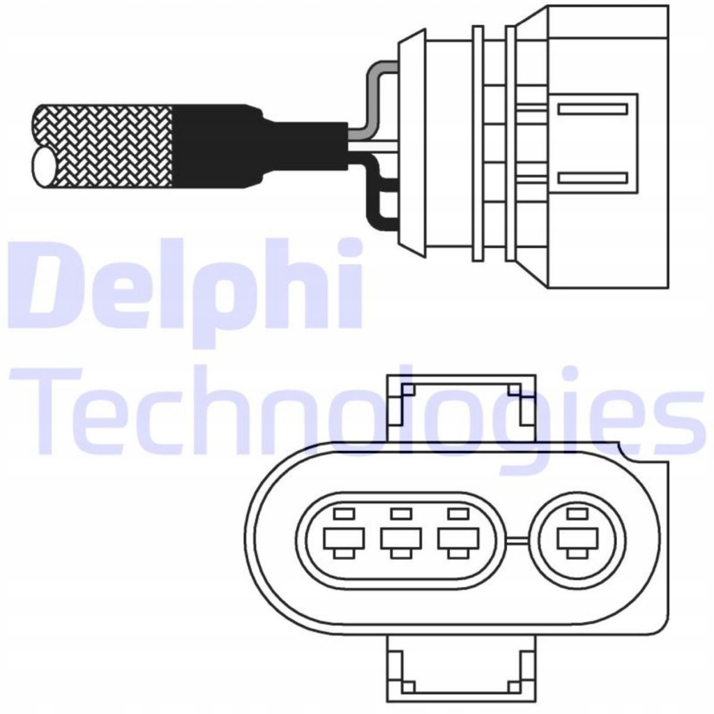 фото №2, Delphi es10980-12b1 датчик лямбда-зонд