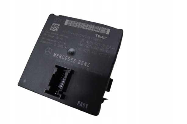 фото №1, Mercedes s221 w221 cl216 модуль шлюз 2215402762