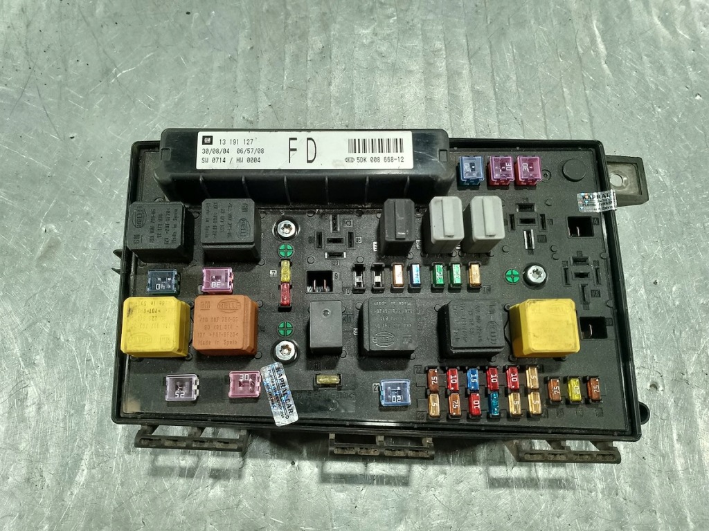 фото №1, Коробка bsi opel astra h 13191127 fd 1.6