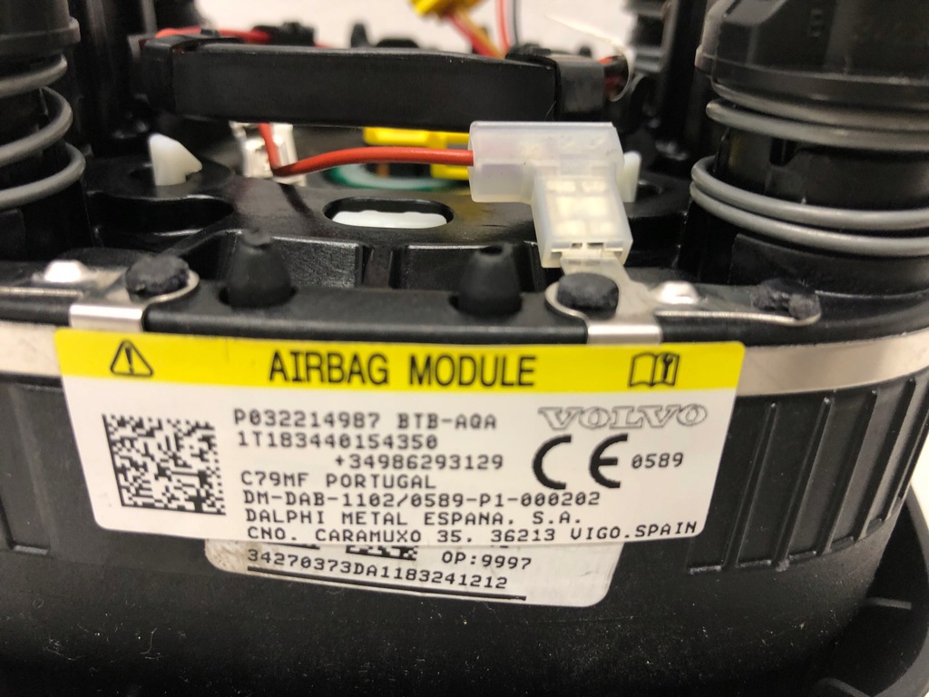 фото №10, Volvo xc40 c40 подушка водителя подушка безопасности air bag 18 -