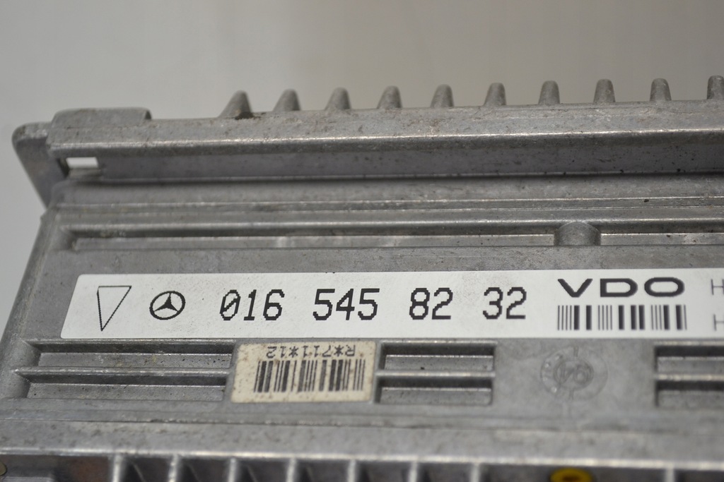 фото №4, Mercedes r129 блок керування модуль двигуна 0165458232