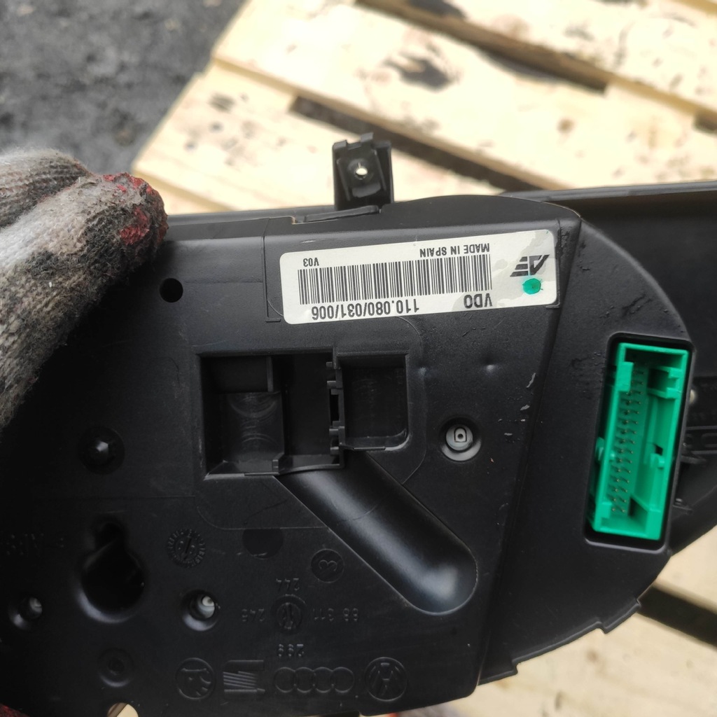 фото №7, Счетчик приборная панель 1.9 tdi auy vw sharan mk1 fl 7m3920820d