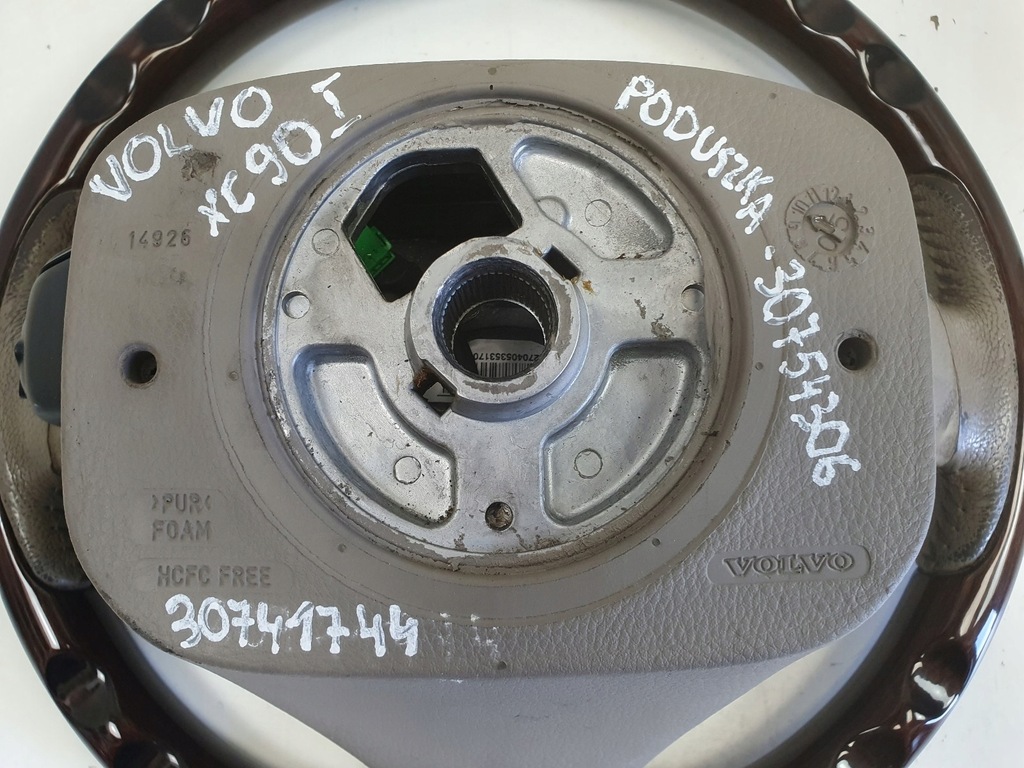 фото №8, Volvo xc90 i lift деревянный воздуховод drewno кожаный кожа мультифункция