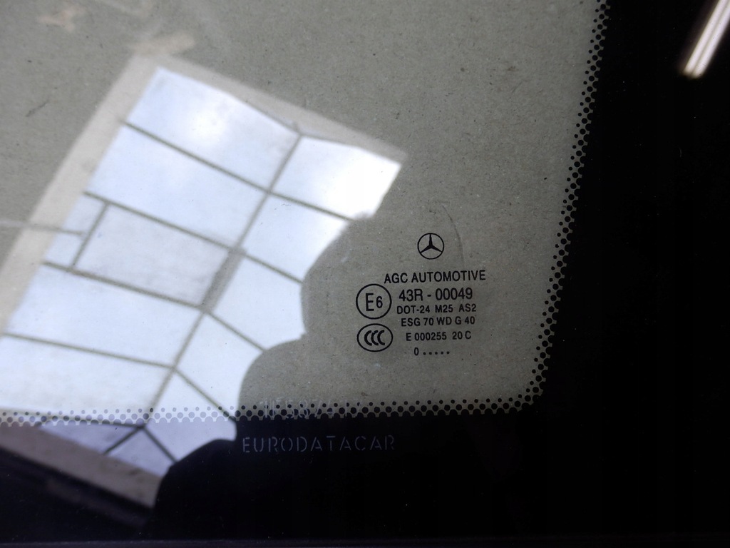 фото №7, Mercedes glk скло кузовна права задня задня