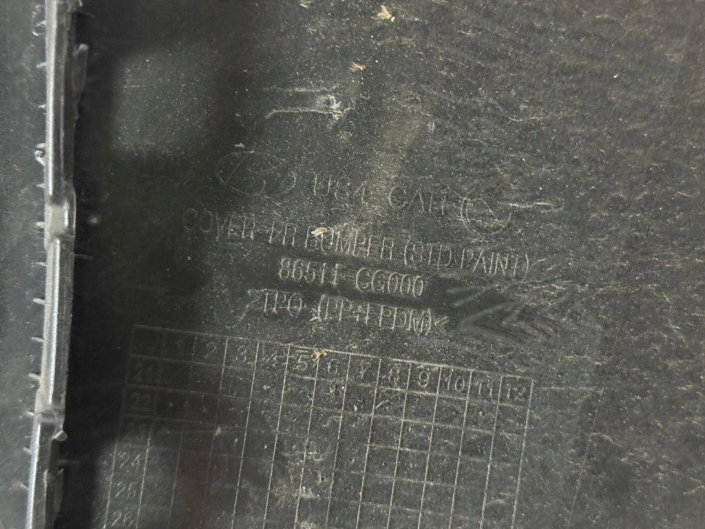 Бампер передний hyundai staria 86511cg000 21 - bdb! оригинал ! с Разборки