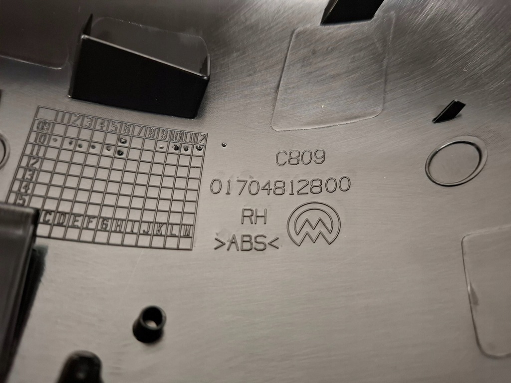 фото №5, Корпус дзеркало czarna права fiat panda ii 09- 735513005 новий оригінал