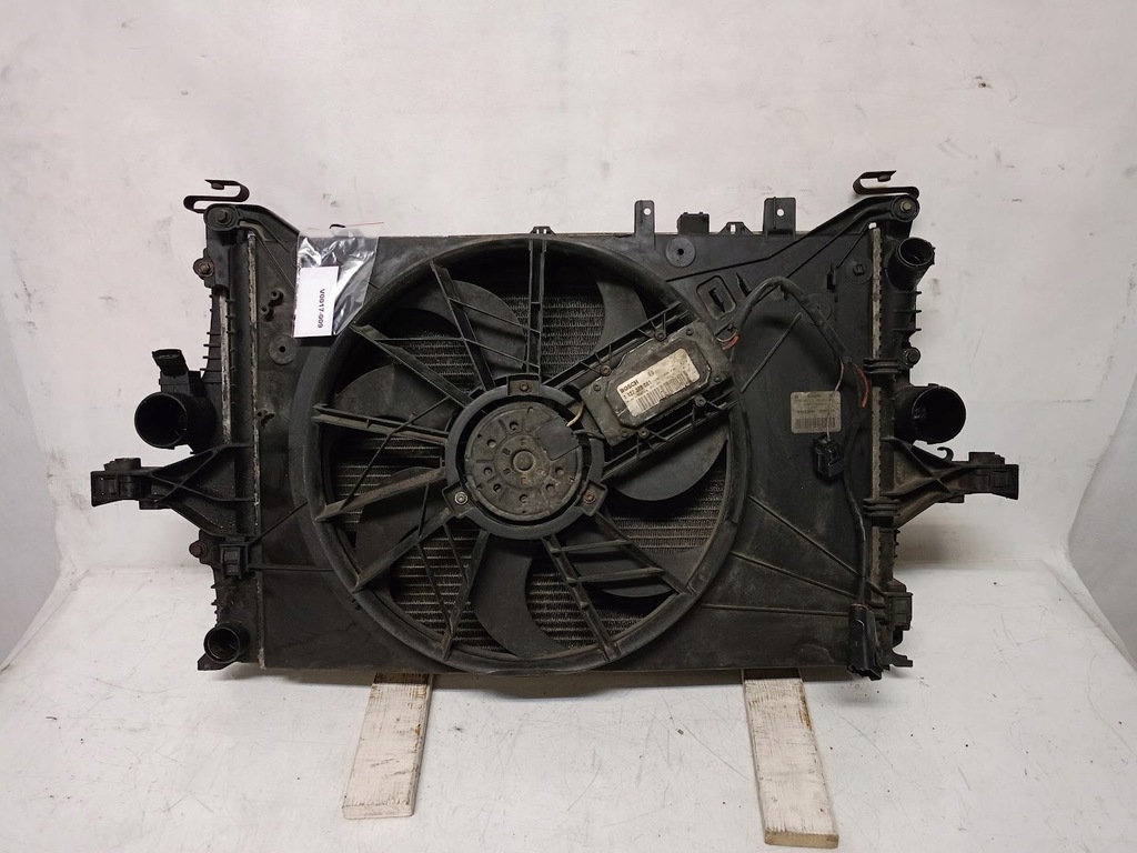 фото №1, Комплект радиатор вентиляторы 2,4 дизель volvo v70 ii