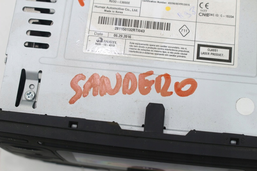 фото №9, Радио оригинальные 281150132r dacia sandero stepway ii