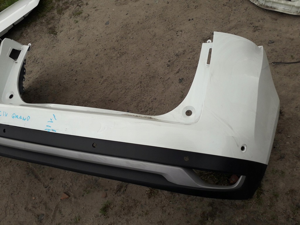 фото №3, Бампер задняя renault grand scenic iv na 6 pdc 15-