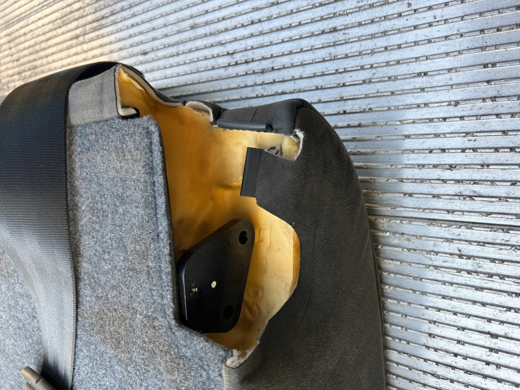 фото №10, Сидіння заднє сидіння спинка задня праве alcantara audi a4 b6 sedan