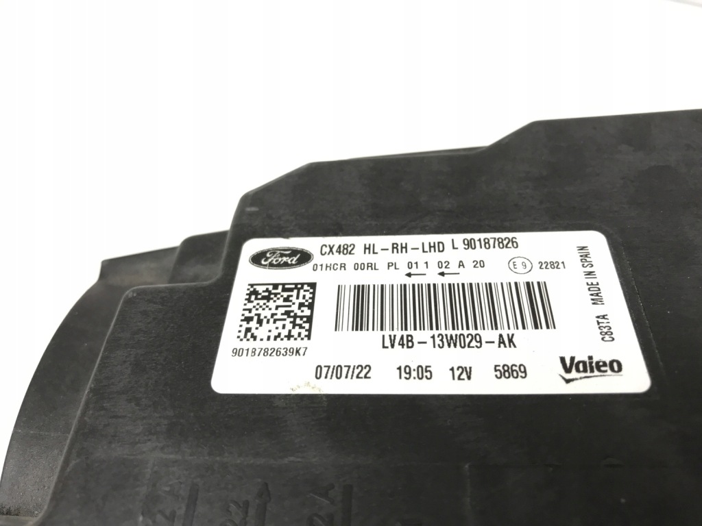 Ford kuga 3 mk3 2019- фара правый  led правый eur lv4b-13w029-ak с Разборки