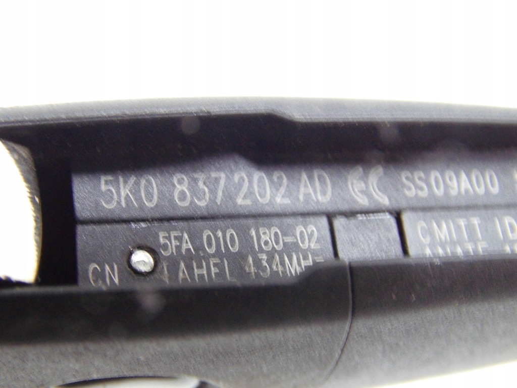 фото №12, Замок зажигания ключ вкладка 1k0905851b vw tiguan 5n 2010r. europa оригинал