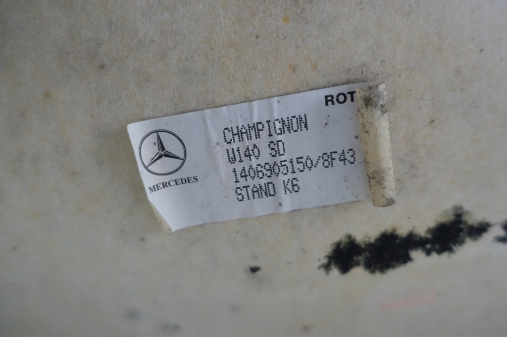 Mercedes w140 s-klasa оббивка стеля 1406905150 Недорого