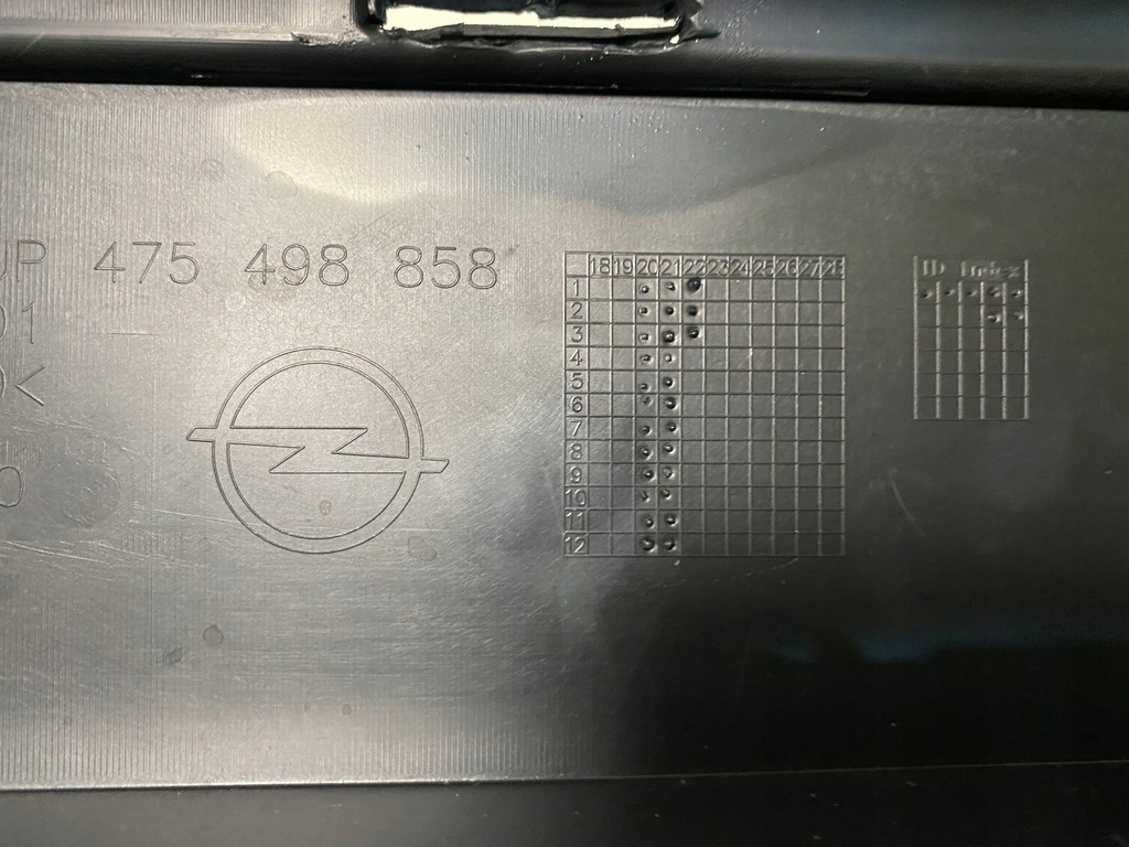 фото №13, Спойлер бампера перед opel crossland x lift 2020-