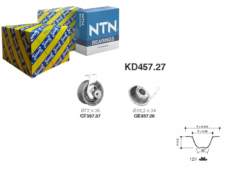 фото №1, Набор ремень распределительного вала audi a2 a3 a4 a6 ford galaxy