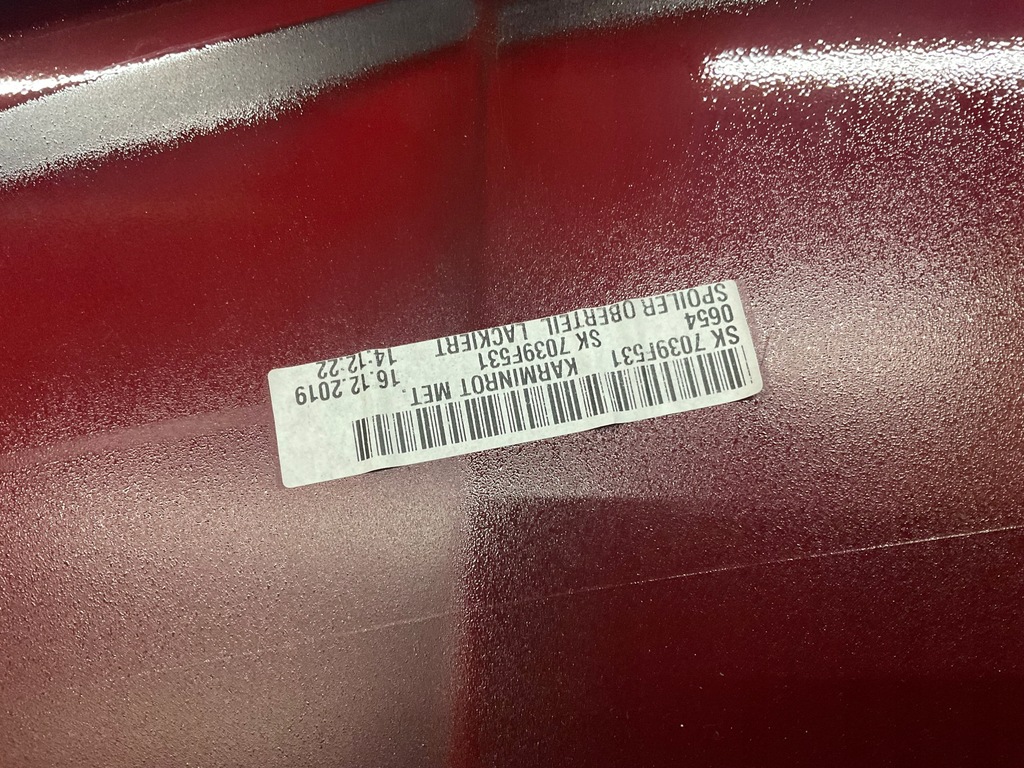 фото №6, Задній спойлер частина верхній porsche taycan 9j1827933